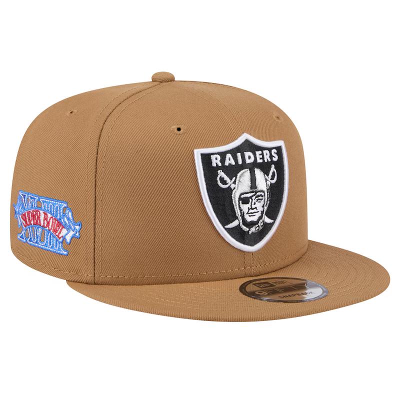 New Era Las Vegas Raiders Color Pack 9FIFTY Snapback Hat - Brown