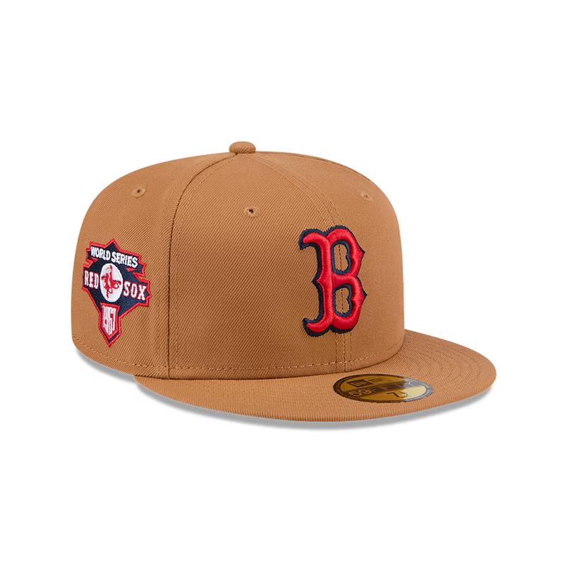New Era Boston Red Sox Color Pack 59FIFTY Fitted Hat-Brown