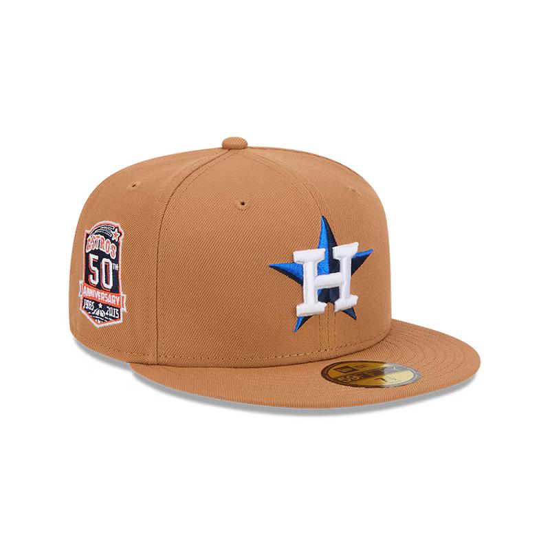 New Era Houston Astros Color Pack 59FIFTY Fitted Hat-Brown