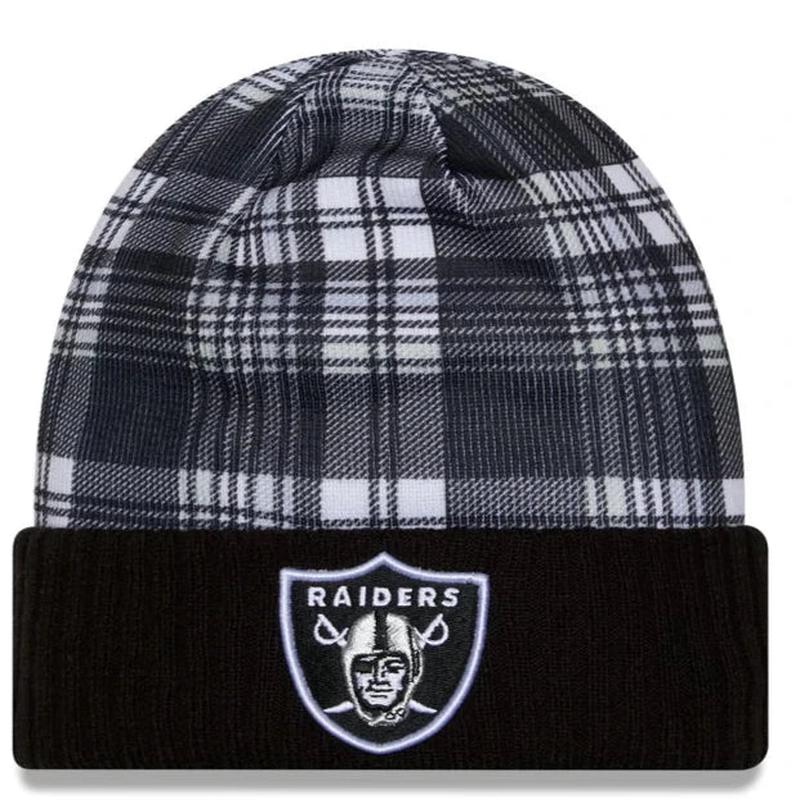 New Era  Las Vegas Raiders Cold Weather Statement Knit Beanie
