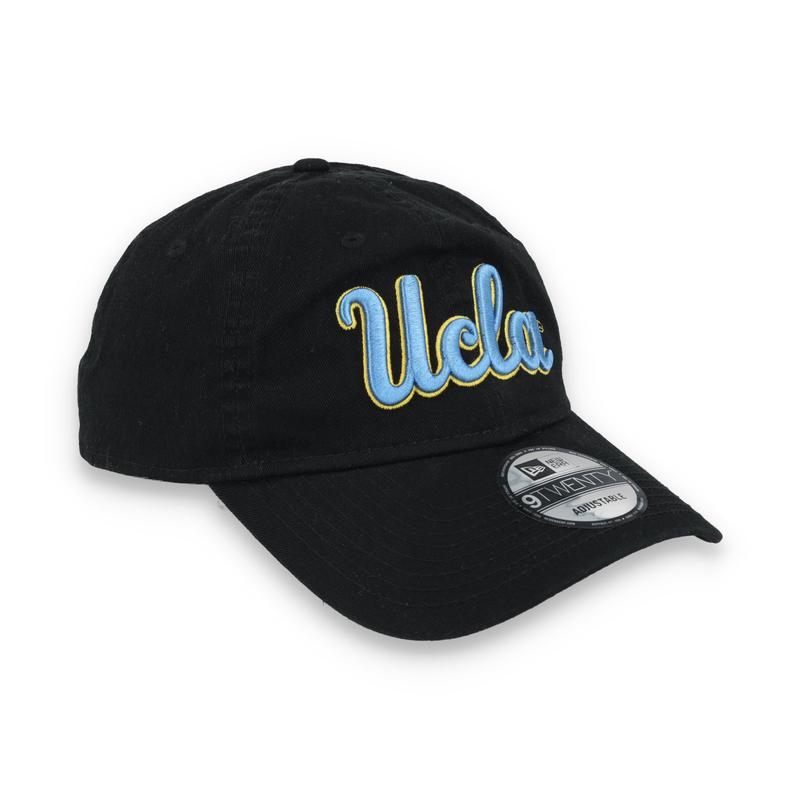 Men's New Era UCLA Bruins Team Core 9TWENTY Adjustable Hat-Black