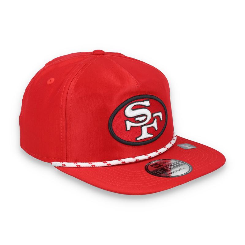 New Era San Francisco 49ers Golfer Team Rope Snapback Hat - Red