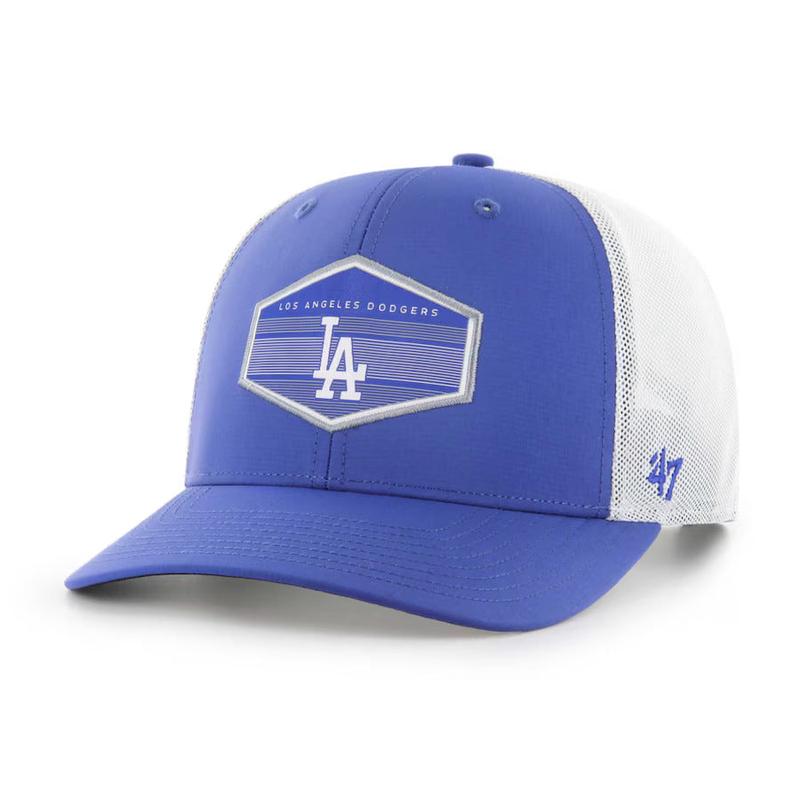 '47 Brand Los Angeles Dodgers Burgess Trucker Adjustable Snapback Hat