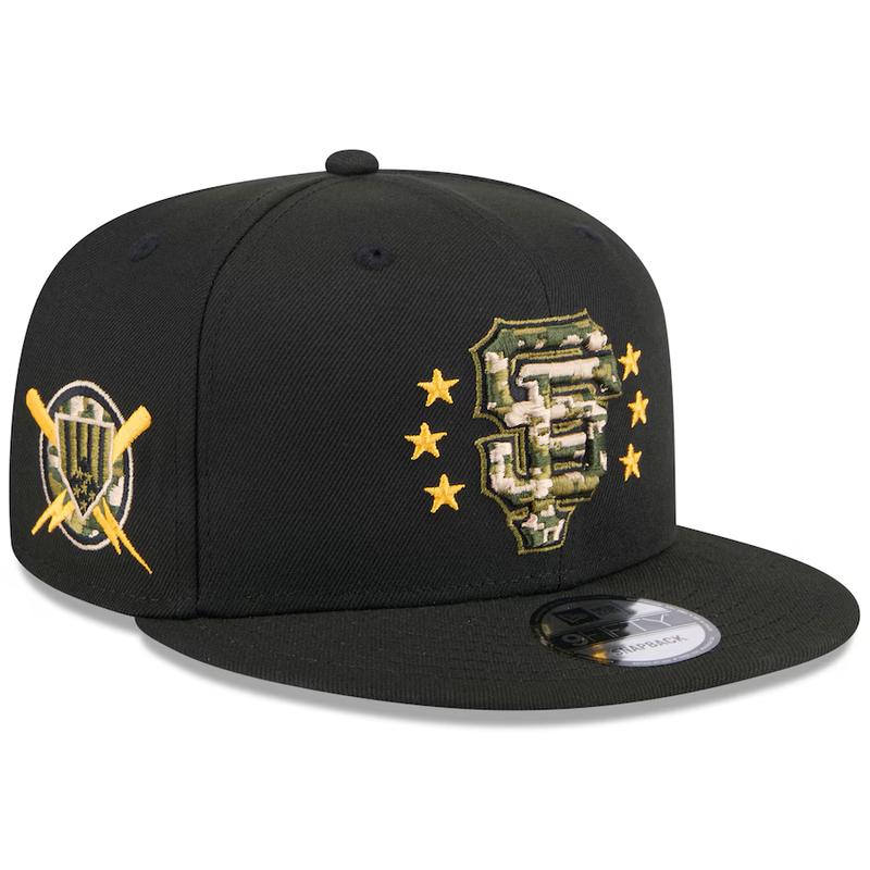 New Era San Francisco Giants Armed Forces Day 9FIFTY Snapback Hat 2024
