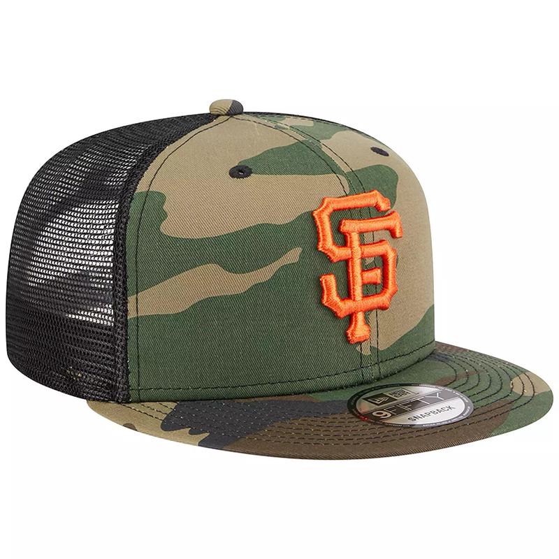New Era San Francisco Giants 9FIFTY Trucker Snapback Hat-Camo