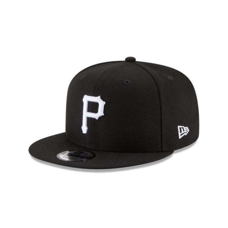 New Era Pittsburgh Pirates Basic 9Fifty Snapback-Black/White