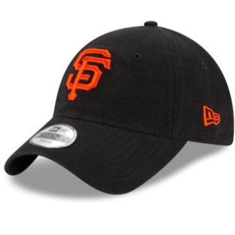 New Era Youth San Francisco Giants New Era Core Classic Replica 9TWENTY- Black