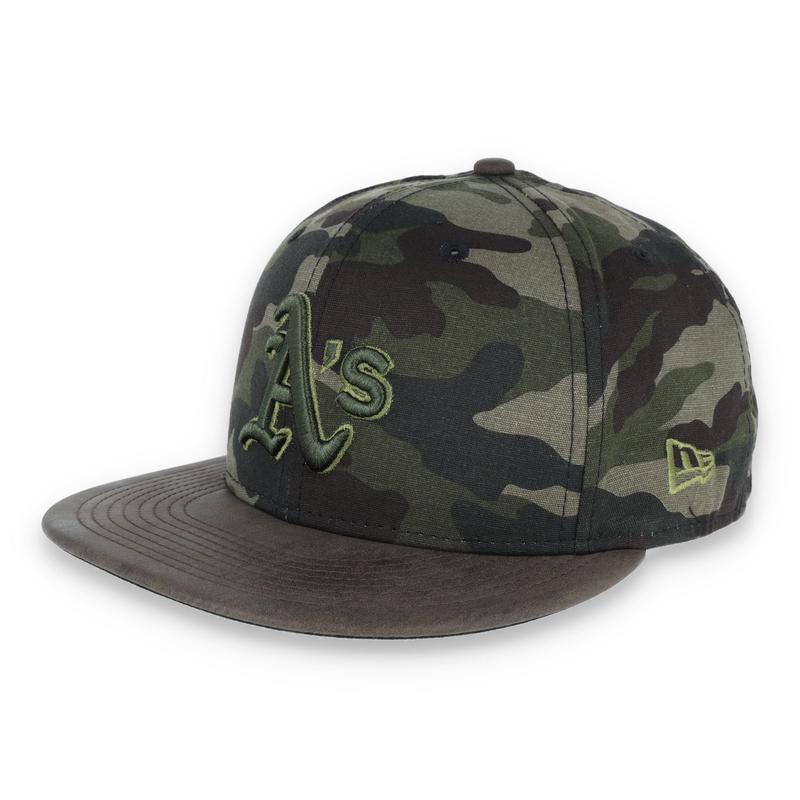 Oakland Athletics New Era 59Fifty Cap-camo/brown