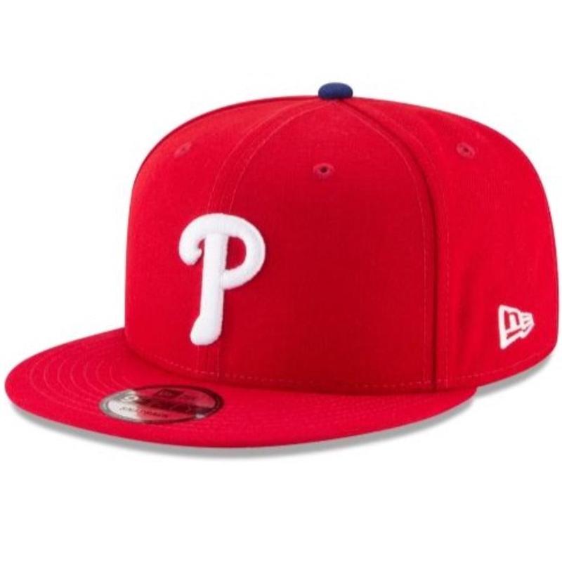Philadelphia Phillies HOME AUTHENTIC MLB 9Fifty Snapback-RED