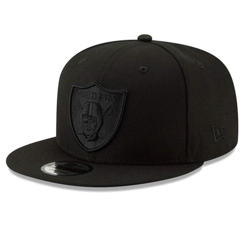 Las Vegas Raiders New Era Basic 9Fifty Snapback-Black/Black