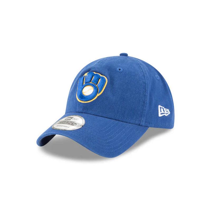 Milwaukee Brewers New Era Core Classic ALT2 19 9TWENTY Adjustable Hat-Royal