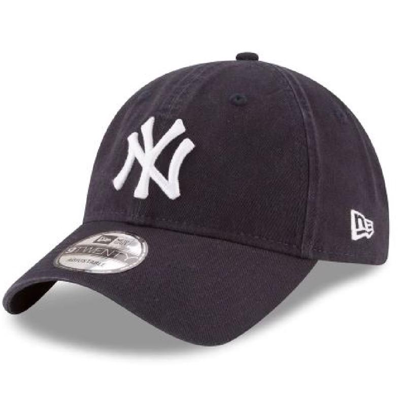 New York Yankees New Era Core Classic 9TWENTY Adjustable Hat-navy