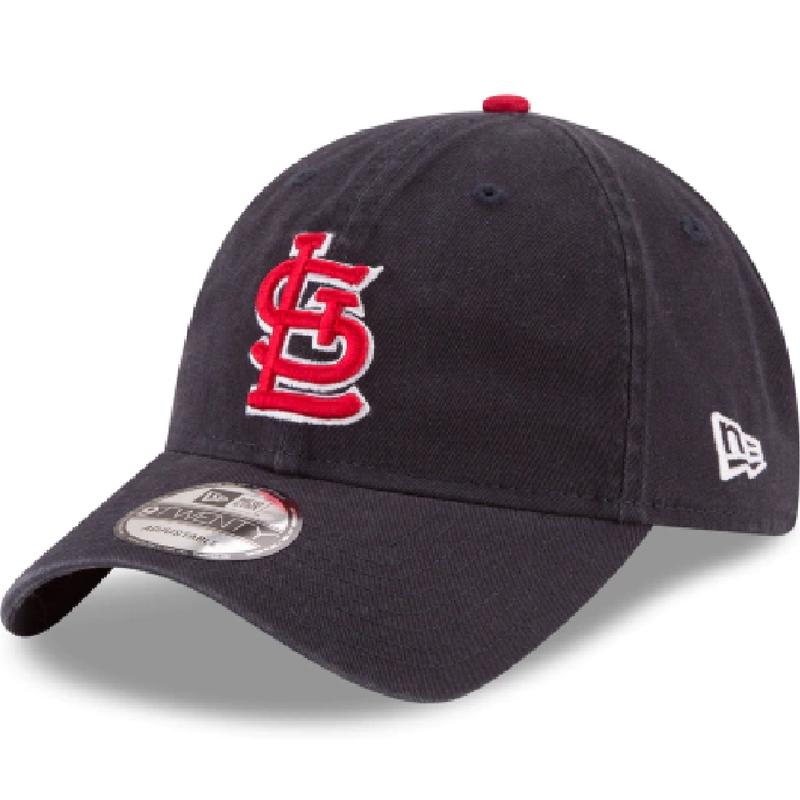 St Louis Cardinals New Era Core Classic ALT 9TWENTY Adjustable Hat-navy