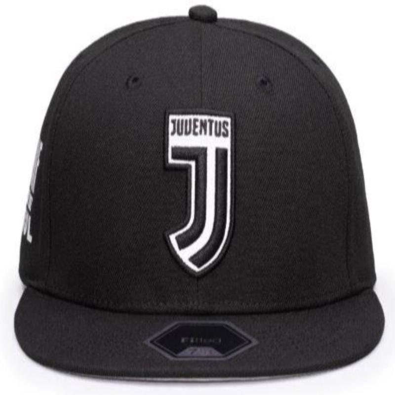 FI COLLECTION JUVENTUS BRAVEHEART FITTED HAT-BLACK