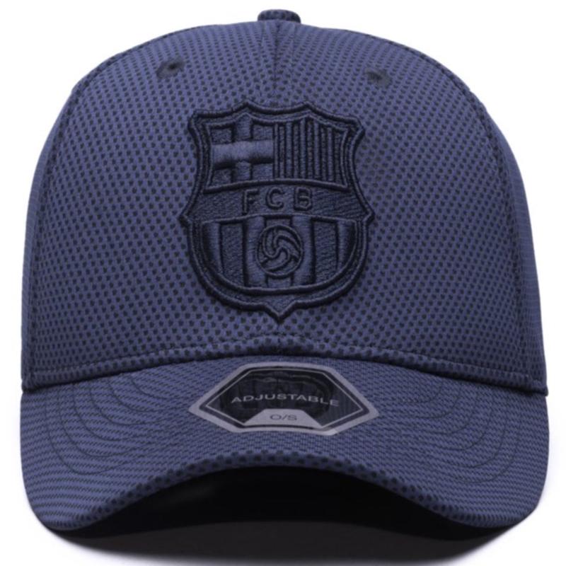 FI COLLECTIONS BARCELONA TROPHY ADJUSTABLE HAT-NAVY/BLACK
