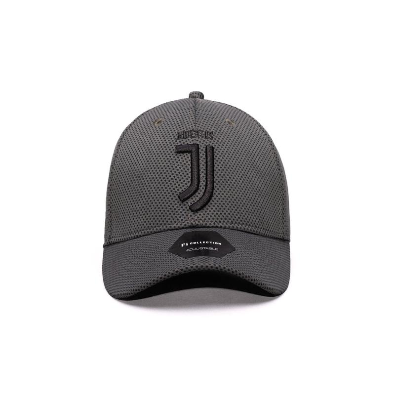 FI COLLECTIONS JUVENTUS TROPHY ADJUSTABLE HAT-GREY/BLACK