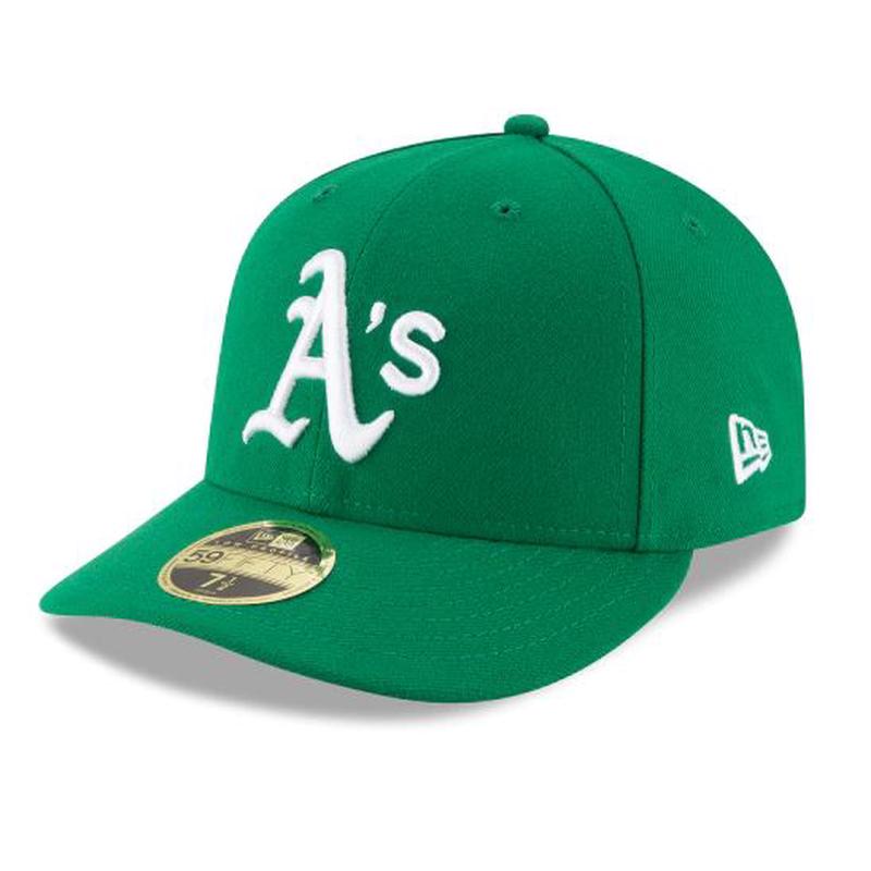 OAKLAND ATHLETICS ALTERNATE COLLECTION LOW PROFILE 59FIFTY FITTED-ON-FIELD COLLECTION-GREEN