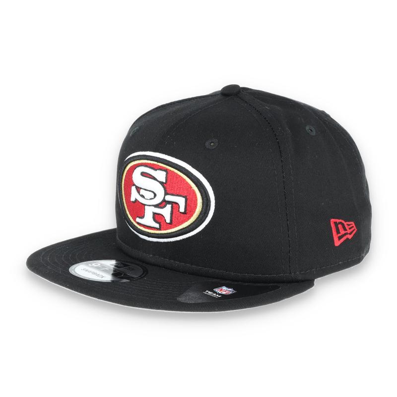SAN FRANCISCO 49ERS NEW ERA BASIC SNAPBACK 9FIFTY-BLACK