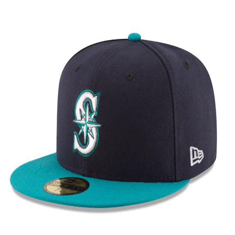 SEATTLE MARINERS ALTERNATE COLLECTION 59FIFTY FITTED-ON-FIELD COLLECTION-BLUE