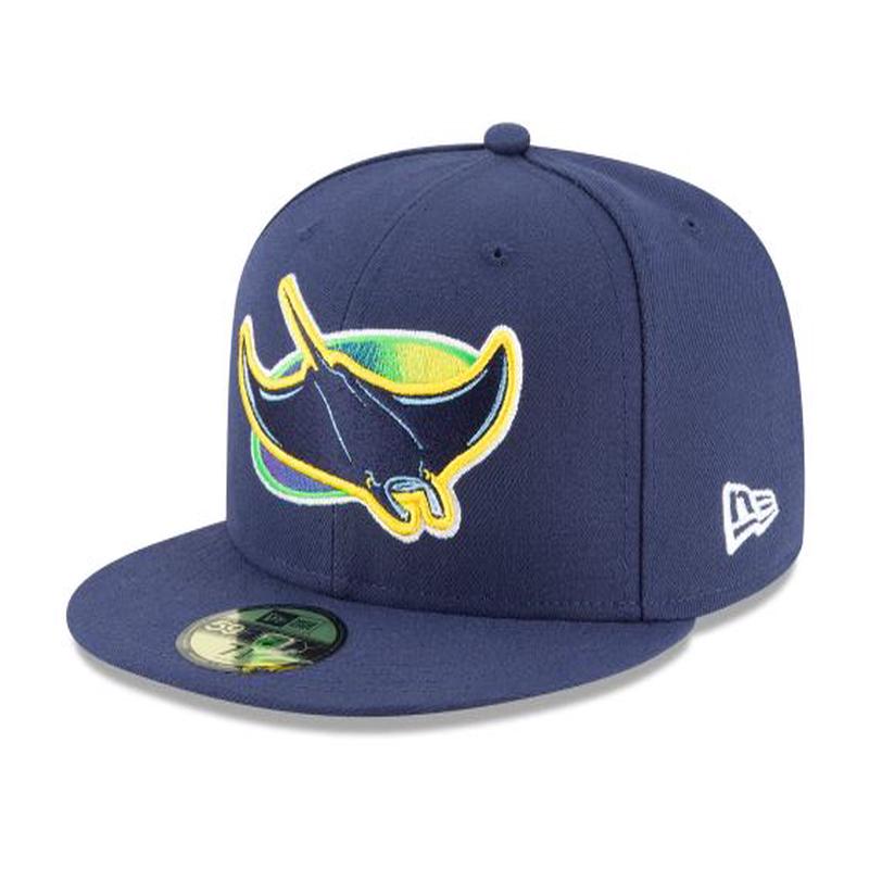 TAMPA BAY RAYS ALTERNATE COLLECTION 59FIFTY FITTED-ON-FIELD COLLECTION-BLUE